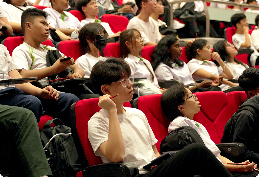 Participants listening during youth resilience discussion