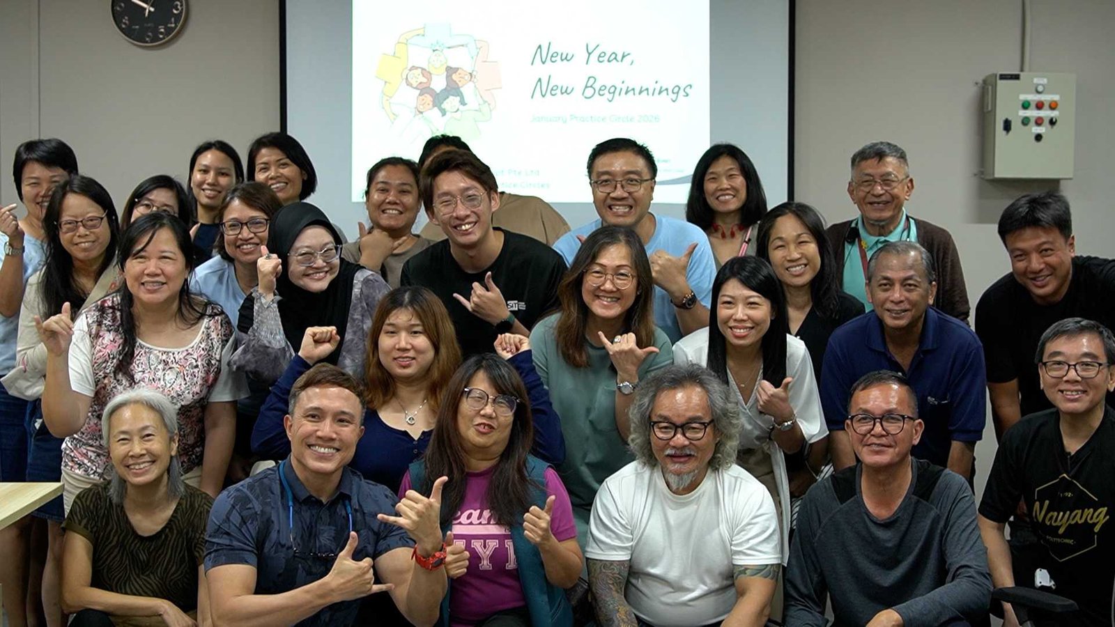 Members of the Blended Concept community gathered together